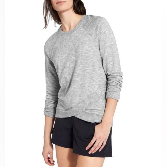 Athleta Tops - Athleta Criss Cross Sweatshirt - Women's, Size M